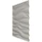 Ekena Millwork 19 5/8in. W x 19 5/8in. H Serina EnduraWall Decorative 3D Wall Panel Covers 2.67 Sq. Ft. WP20X20SRECE - alternate 3